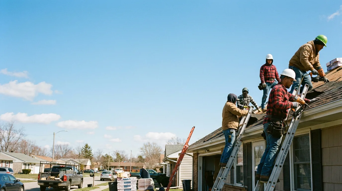 Roofing in Mount Hope, KS near me